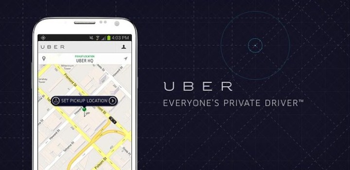 Uber - Taxi riêng của bạn (Nhấn vào hình để tiến hành cài đặt)