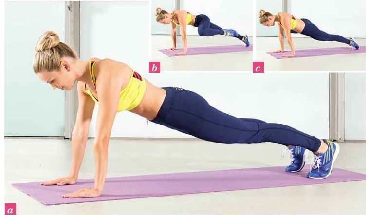 Plank giúp bạn giảm chứng đau lưng. Một bài tập thể dục rất dễ thực hành đối với dân văn phòng